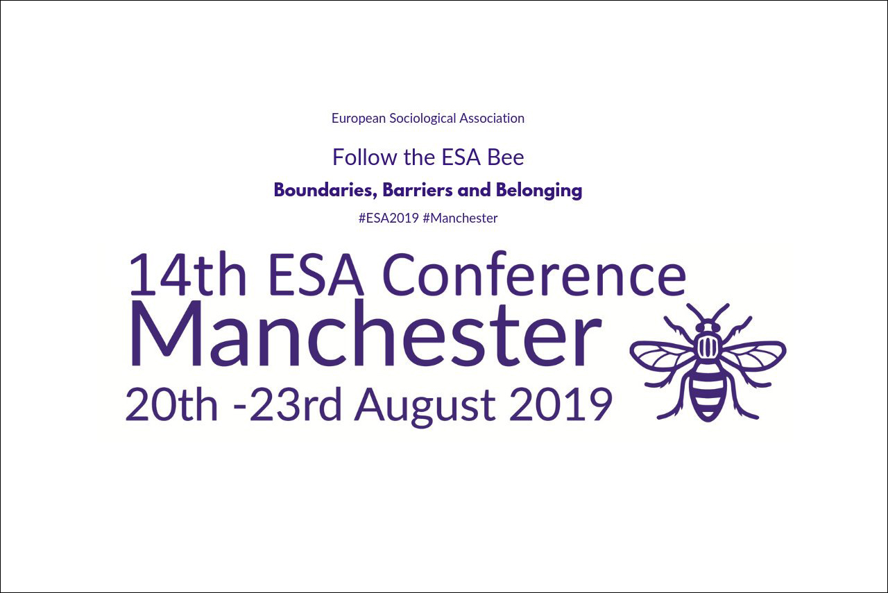 20-23.08.2019 – HATEMETER AT THE 14th ESA CONFERENCE, UK, MANCHESTER
