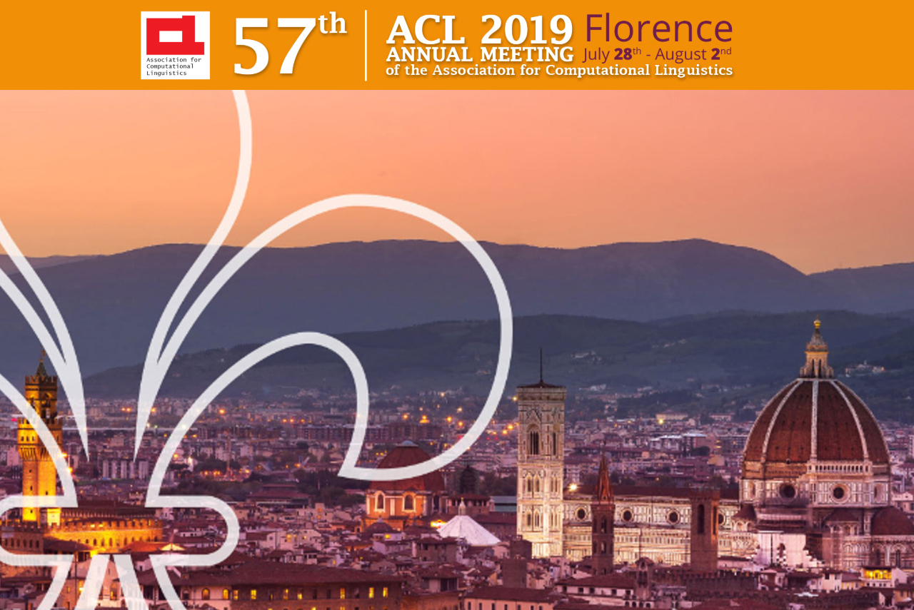 28.07.2019 – Hatemeter at the Annual Meeting of the Association for Computational Linguistics (ACL), Italy, Florence